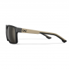 Wiley X Founder polariserede solbriller - CAPTIVATE™ Tungsten Spejl
