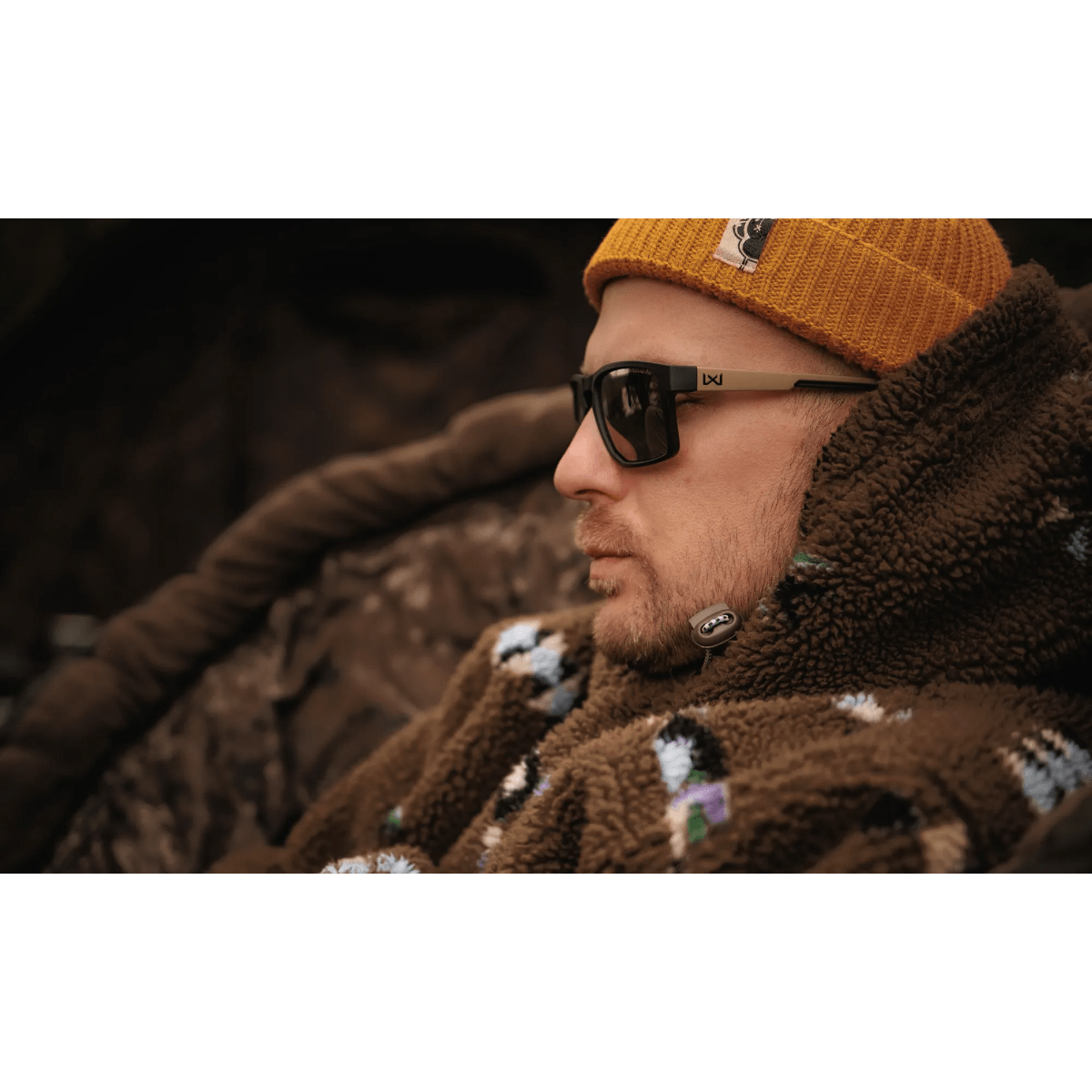 Wiley X Founder polariserede solbriller - CAPTIVATE™ Tungsten Spejl
