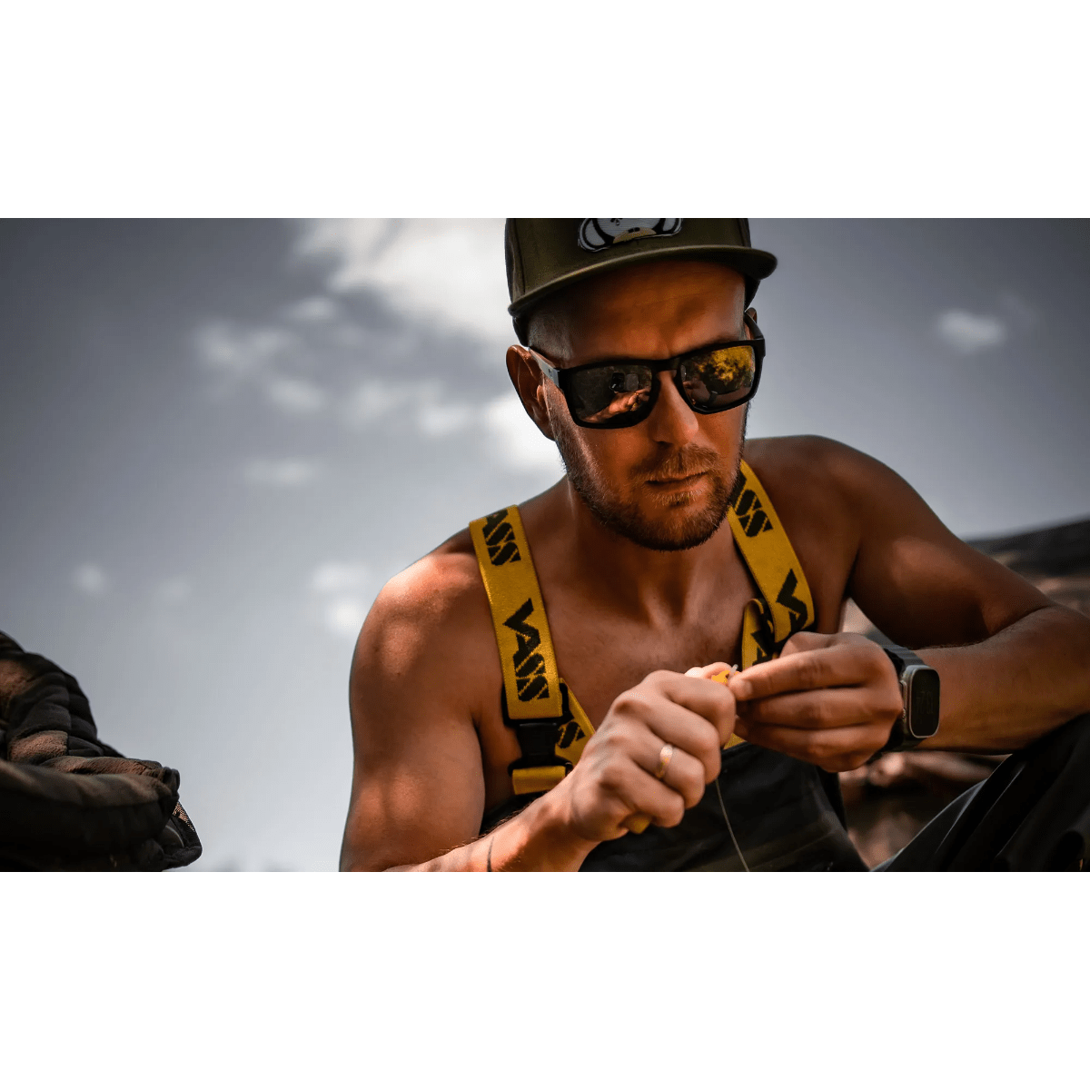 Wiley X Founder polariserede solbriller - CAPTIVATE™ Tungsten Spejl
