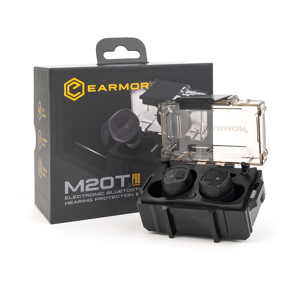 Earmor M20T PRO - In-ear Bluetooth høreværn - Sort