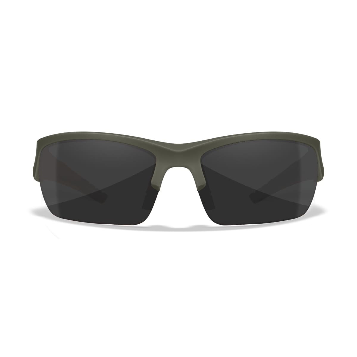 Wiley X Valor 2.5 sports- og skydebriller - Mat armygrønt stel med 3 linser