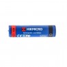 HIK Micro Batteri 18650 med knap - 3200 mAh