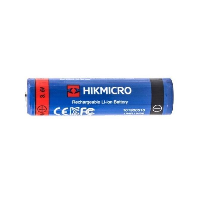 HIK Micro Batteri 18650 med knap - 3200 mAh
