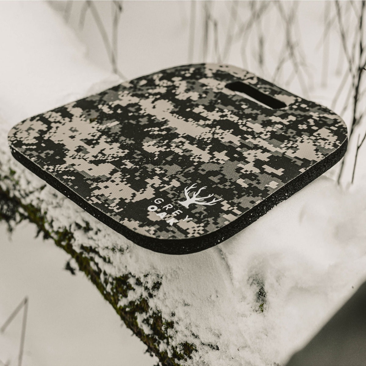Siddepude neopren Grey Oak, Pixel Camo