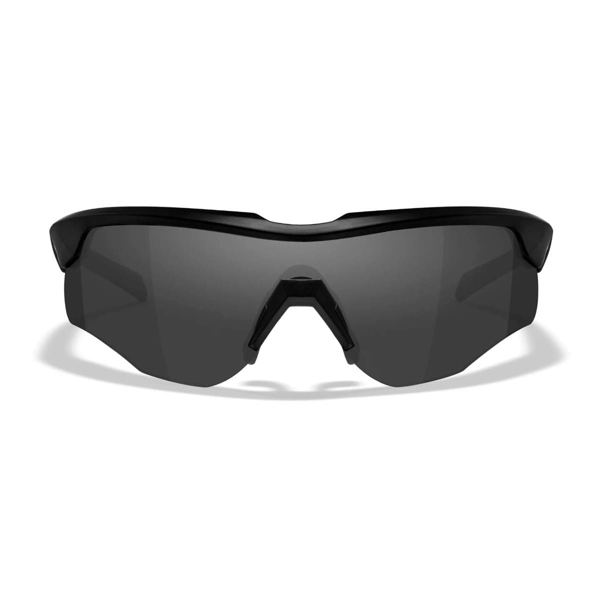 Wiley X Rogue Comm sports- og skydebriller - Matsort stel med 3 linser