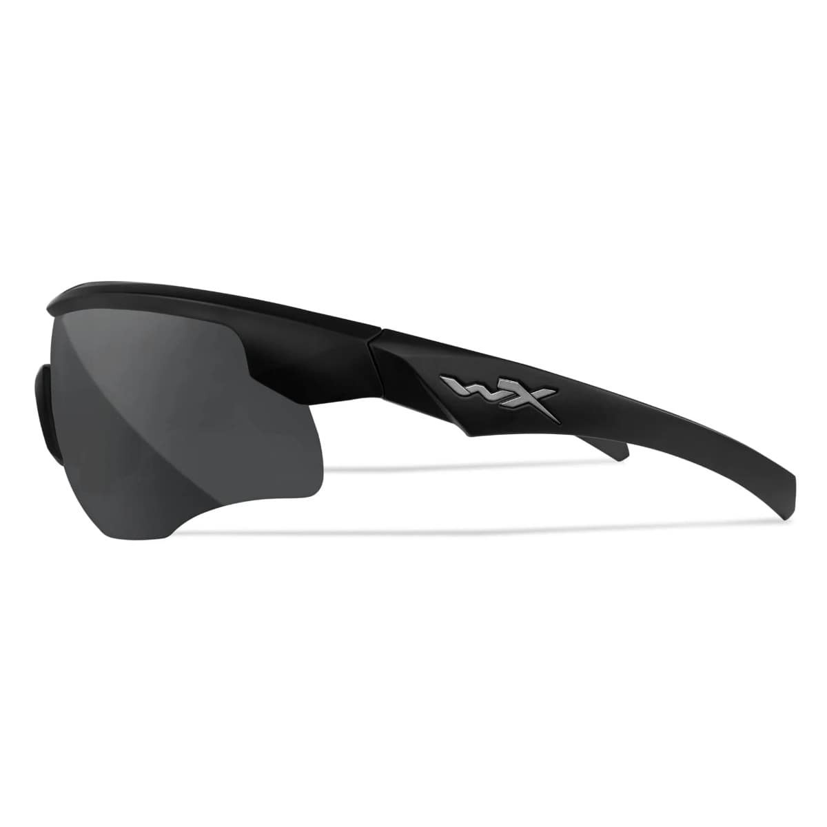 Wiley X Rogue Comm sports- og skydebriller - Matsort stel med 3 linser