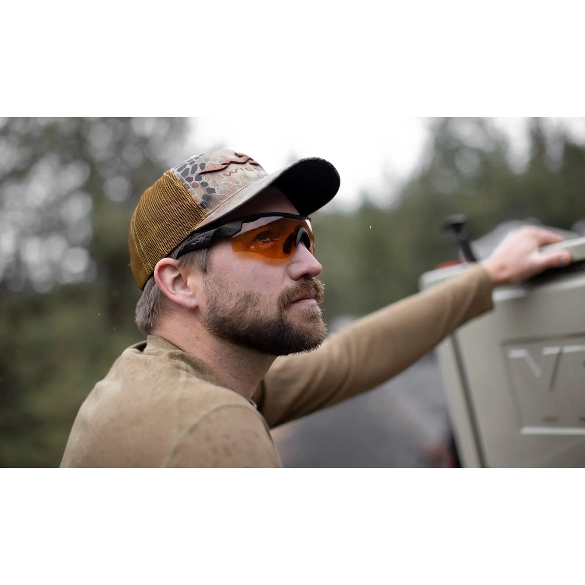 Wiley X Rogue Comm - skydebriller  Grå / Klar / Lys Orange