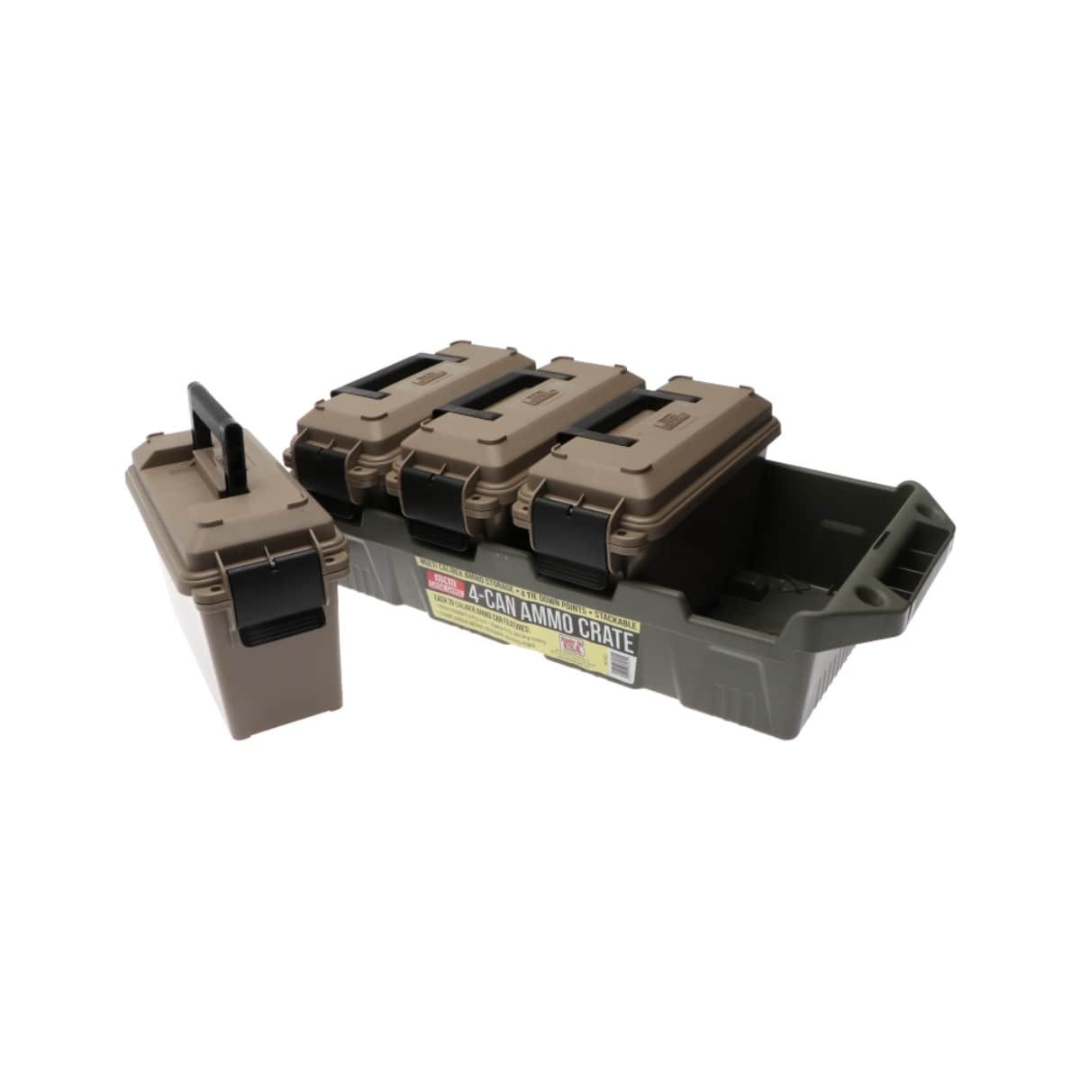 MTM 4-boxs Ammunitionskasser