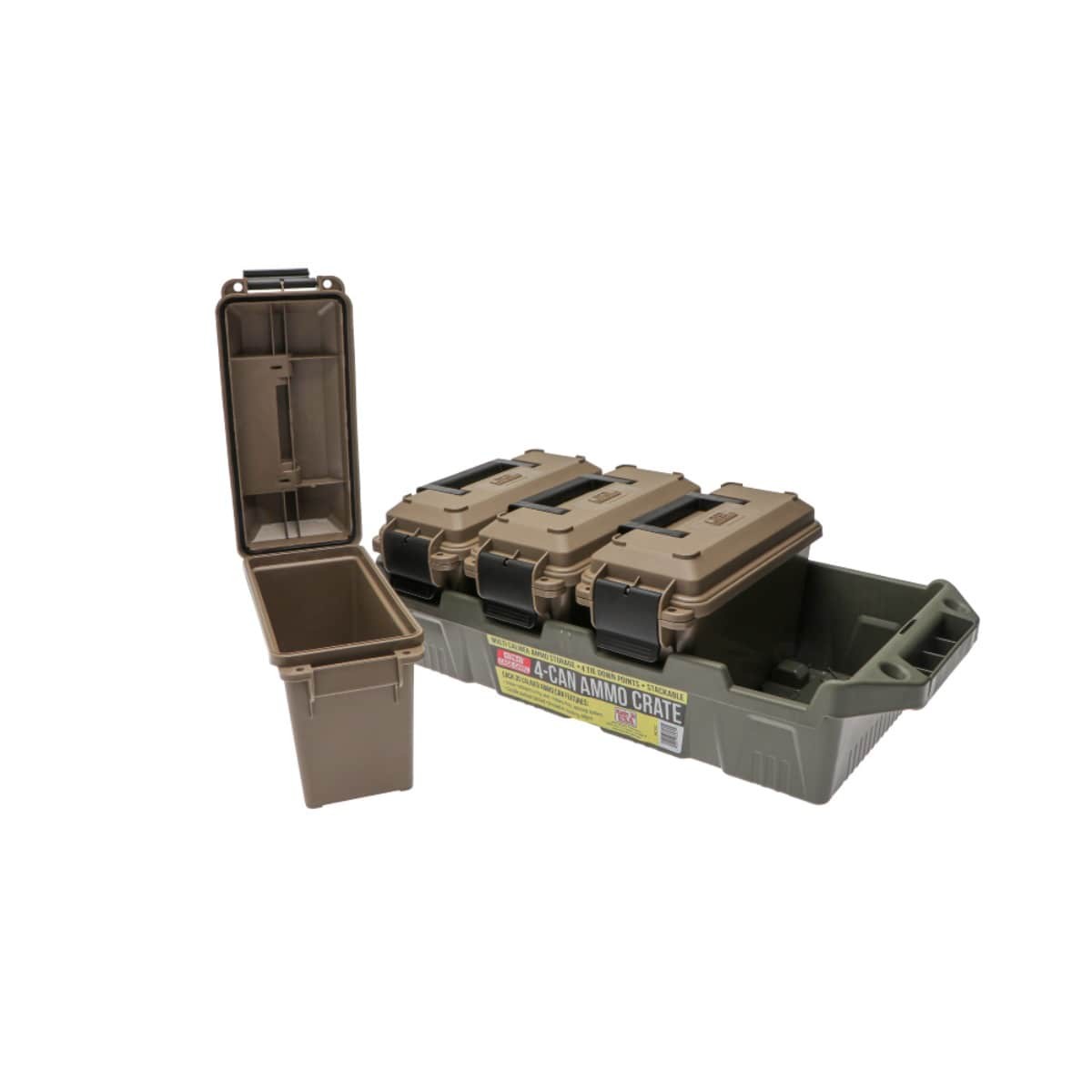 MTM 4-boxs Ammunitionskasser