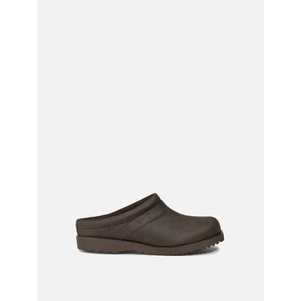 Aigle Basilo Dark Brown læderslip-on