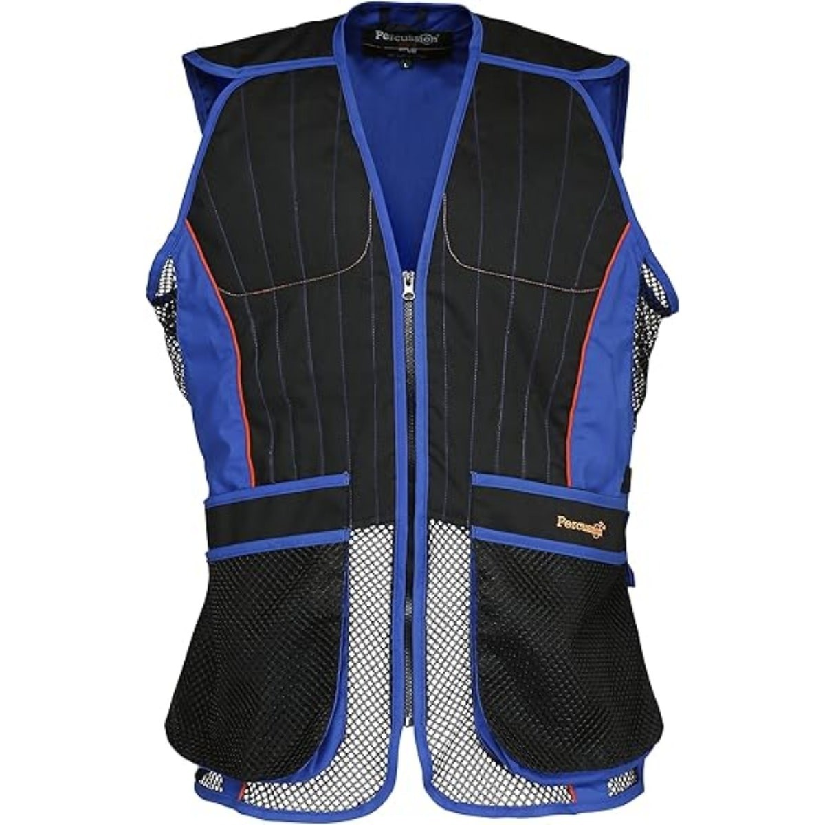 Percussion skydevest - blå / sort