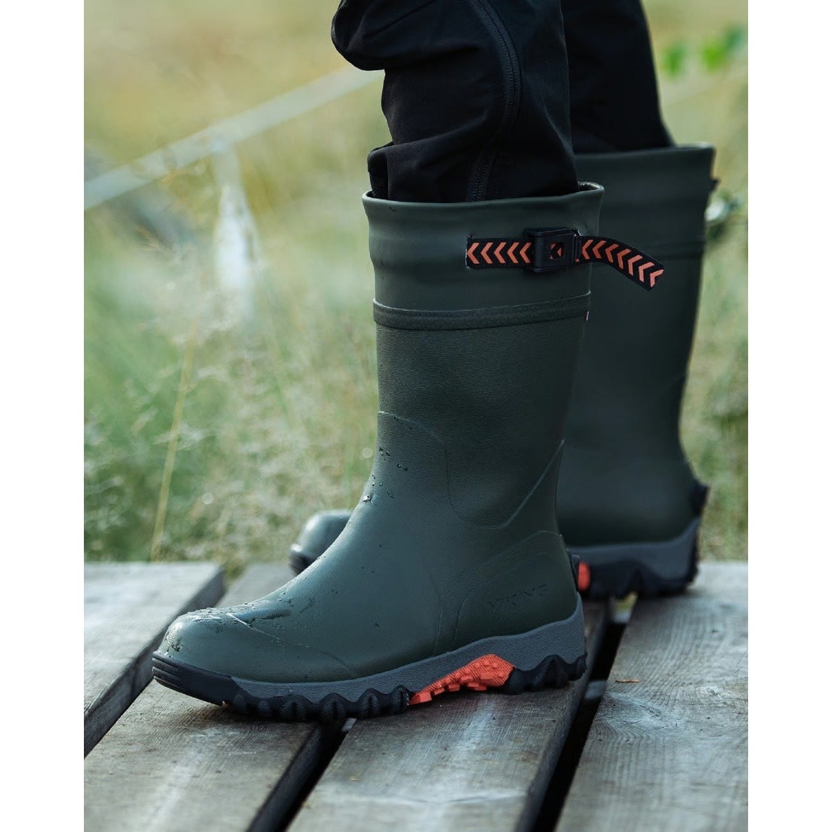 Viking Trophy Mid Unisex Gummistøvle Grøn