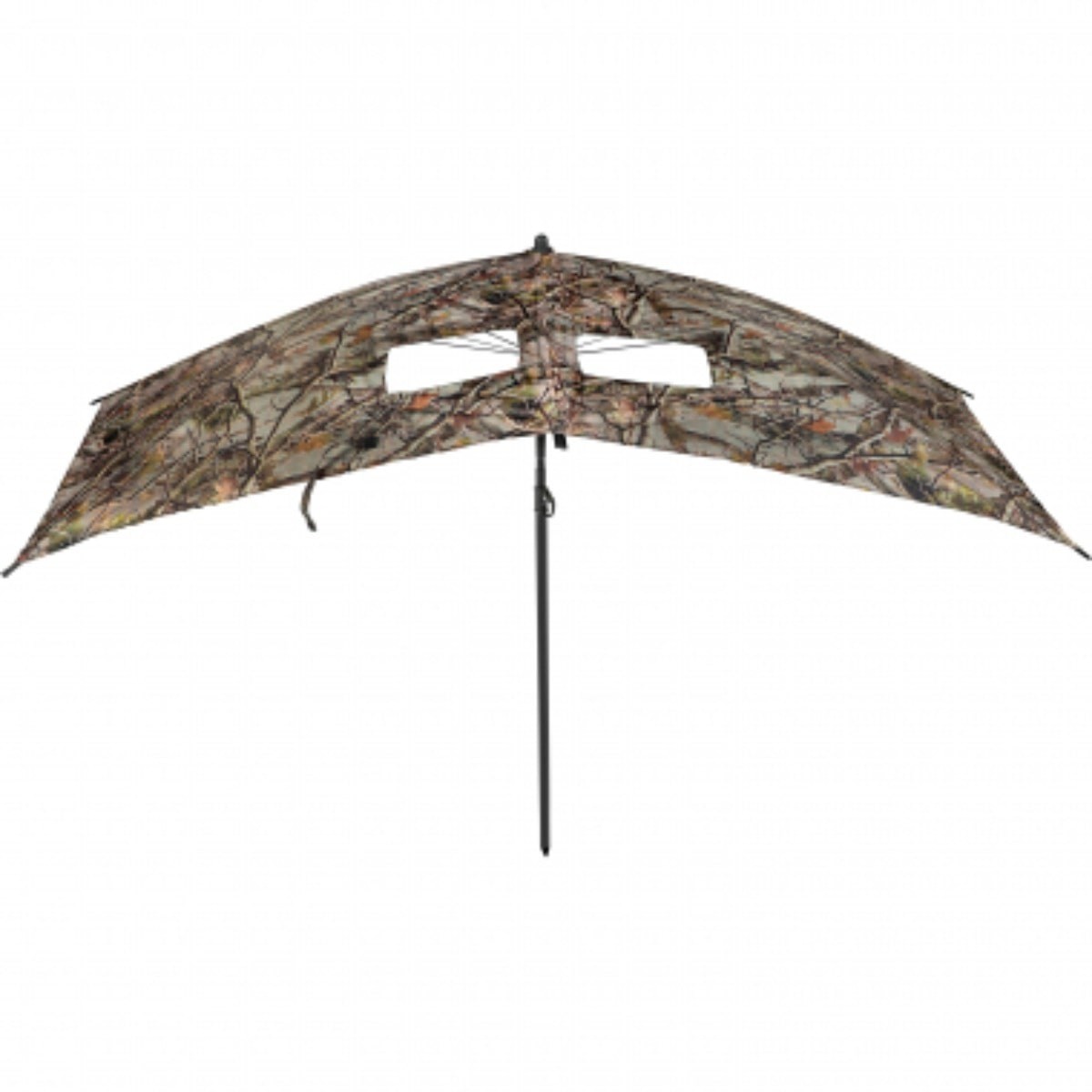 Camouflage Parasol - Vandtæt jagtskjul med udkigshuller til trækjagt, duejagt og fotoskjul