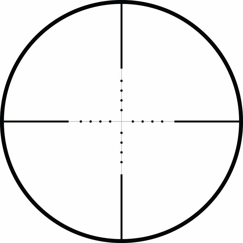 Hawke Vantage 2-7x32 AO kikkertsigte Mil Dot