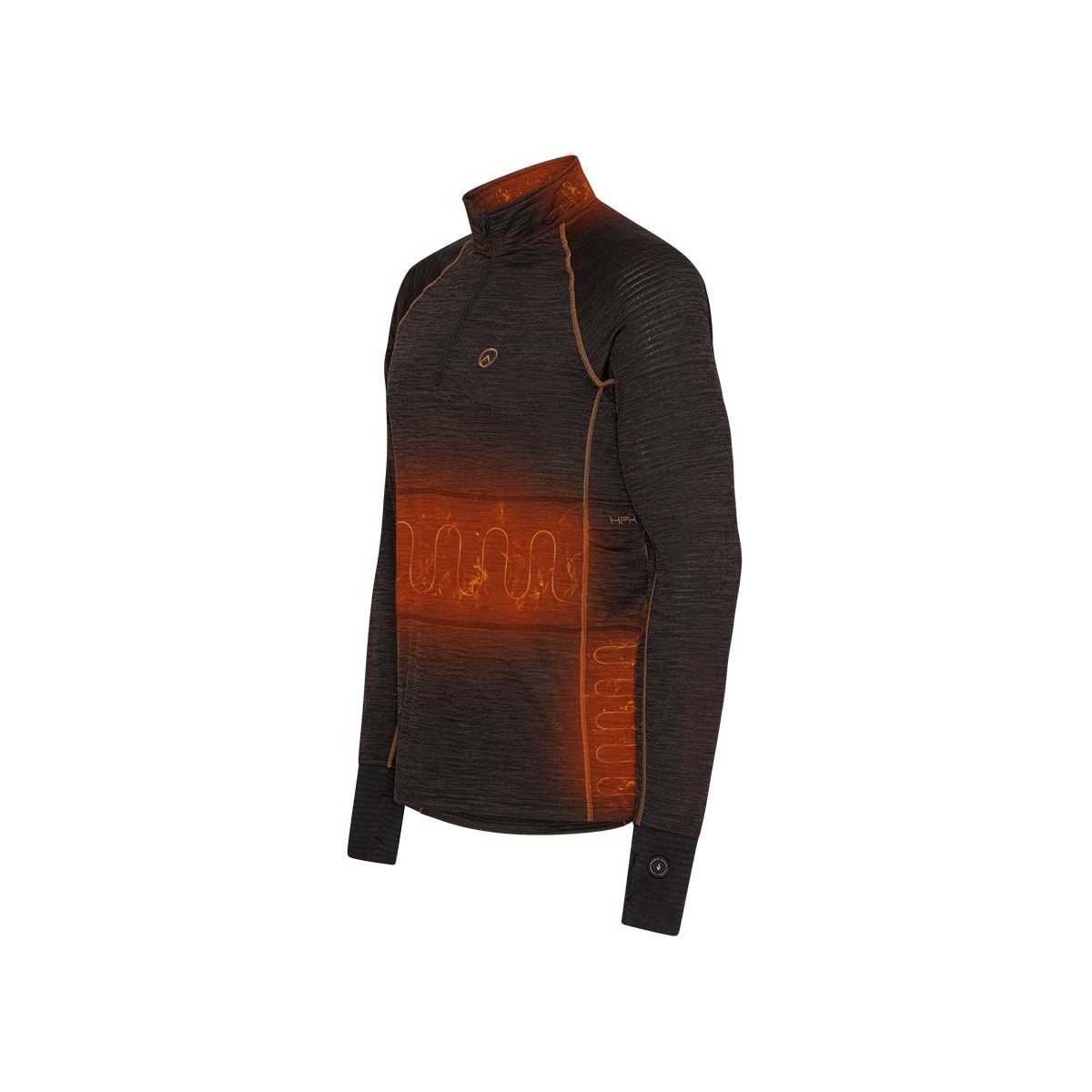 Happyhot Yukon App - Half-zip varmeundertrøje - Herre