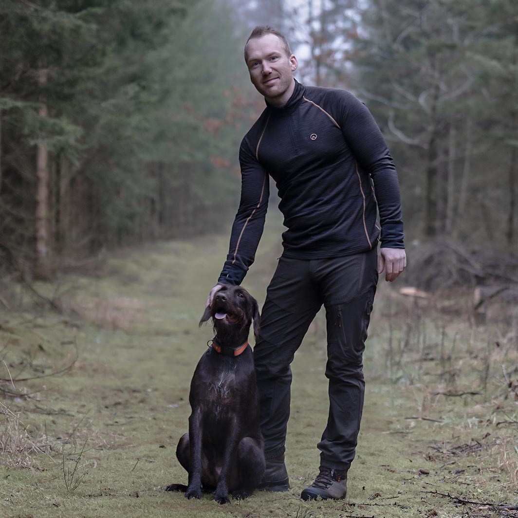 Happyhot Yukon App - Half-zip varmeundertrøje - Herre