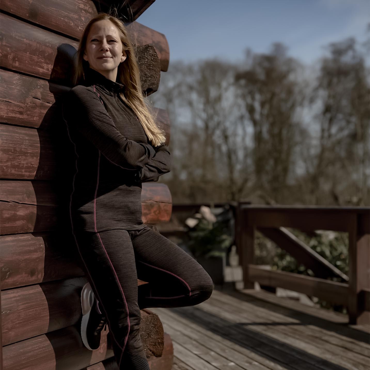 Happyhot Yukon App - Half-zip varmeundertrøje - Dame