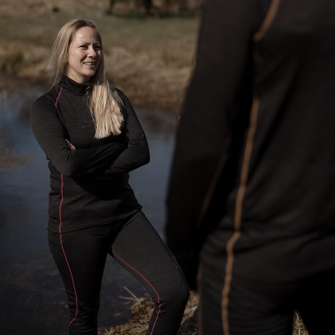 Happyhot Yukon App - Half-zip varmeundertrøje - Dame