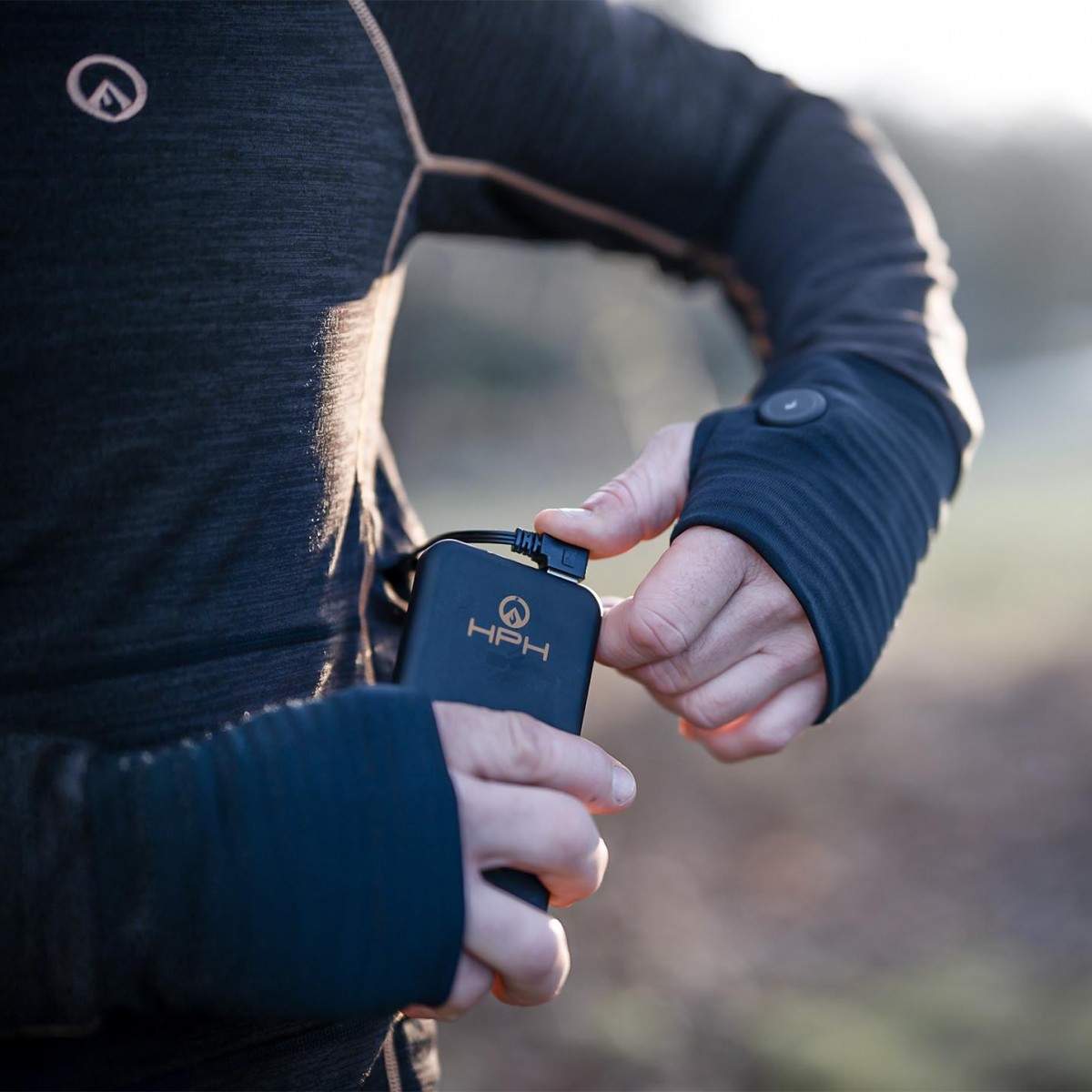 Happyhot 10.000 mAh powerbank til app-styret varmetøj