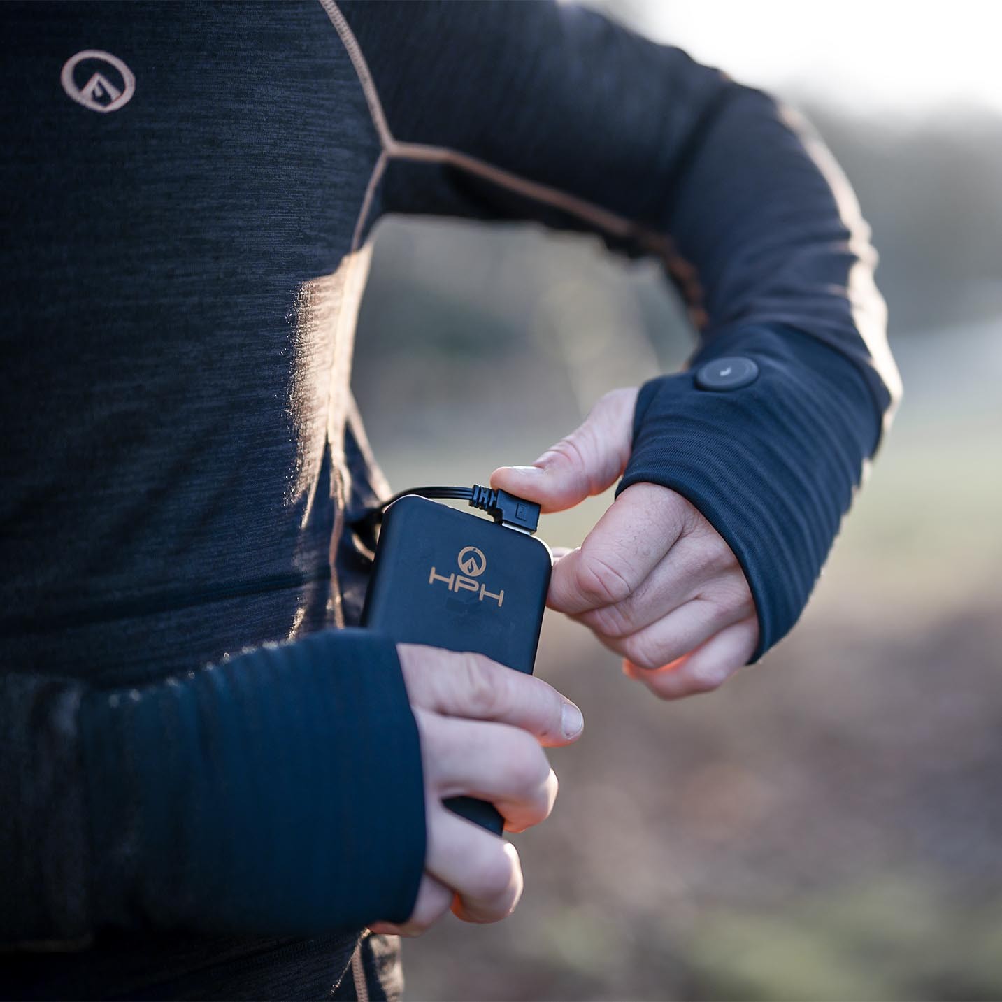 Happyhot 10.000 mAh powerbank til app-styret varmetøj