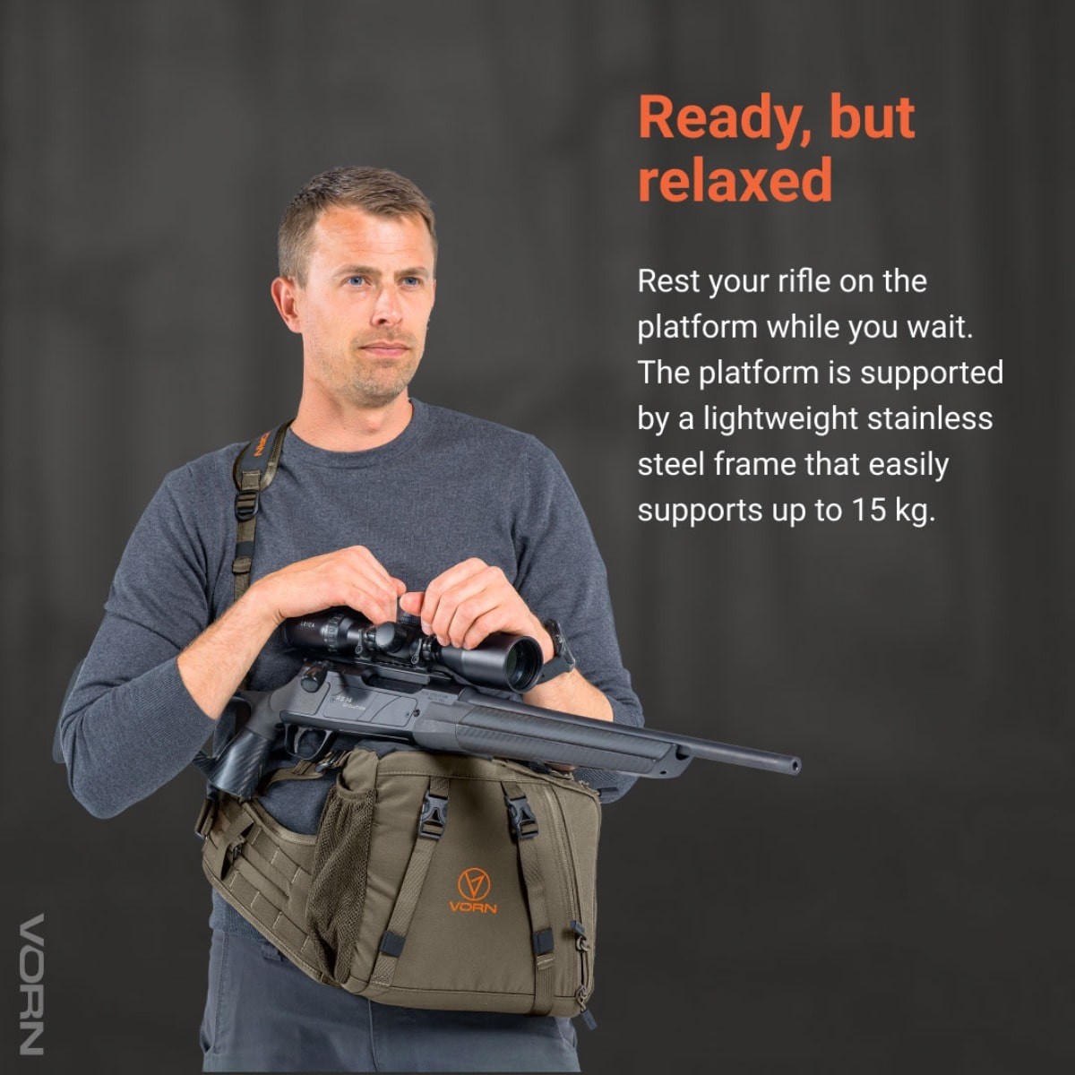 VORN SR10 Bæltetaske - Skydeplatform & 10L kapacitet