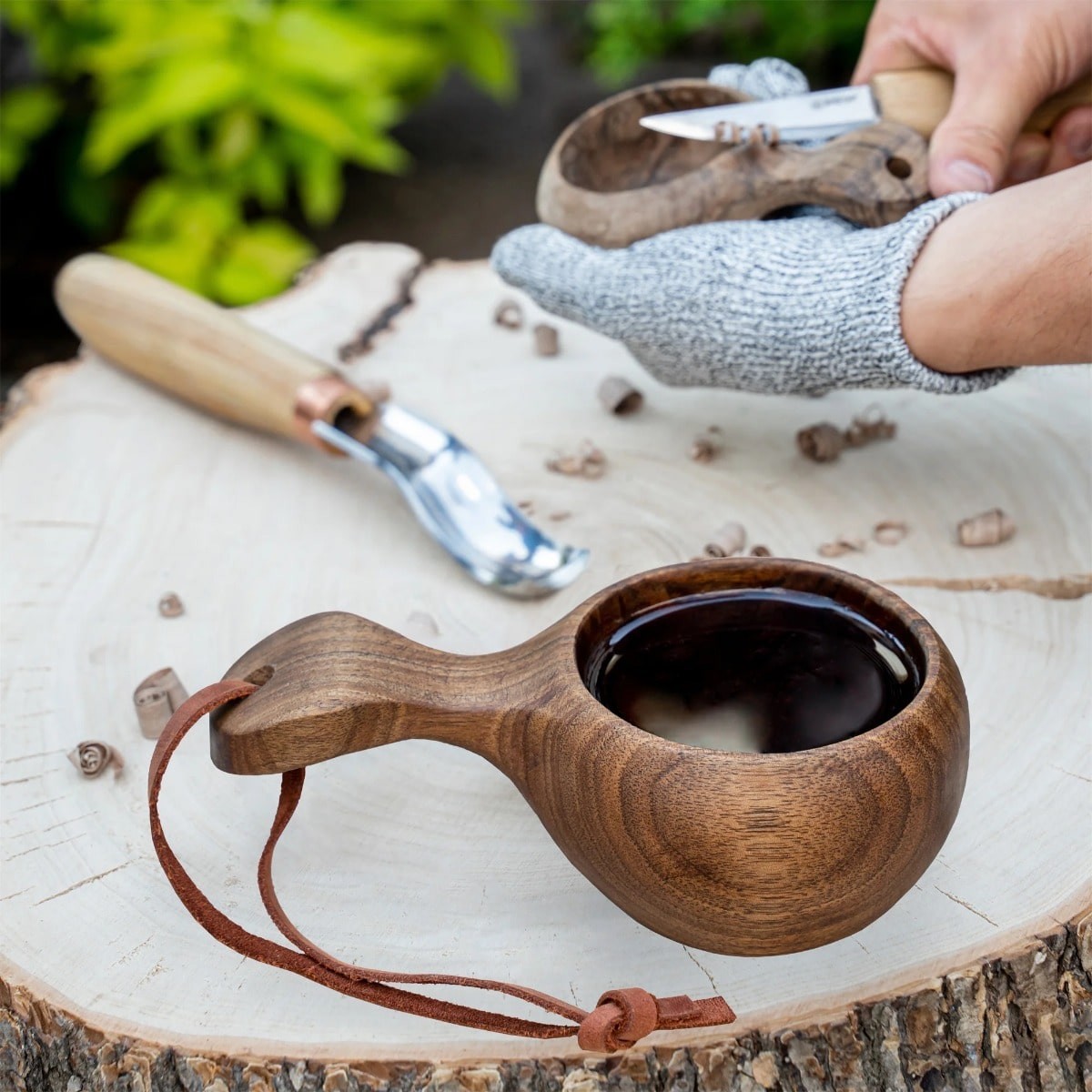 Beaver Craft Snittesæt - Lav din egen Kuksa Nak og Æd kop