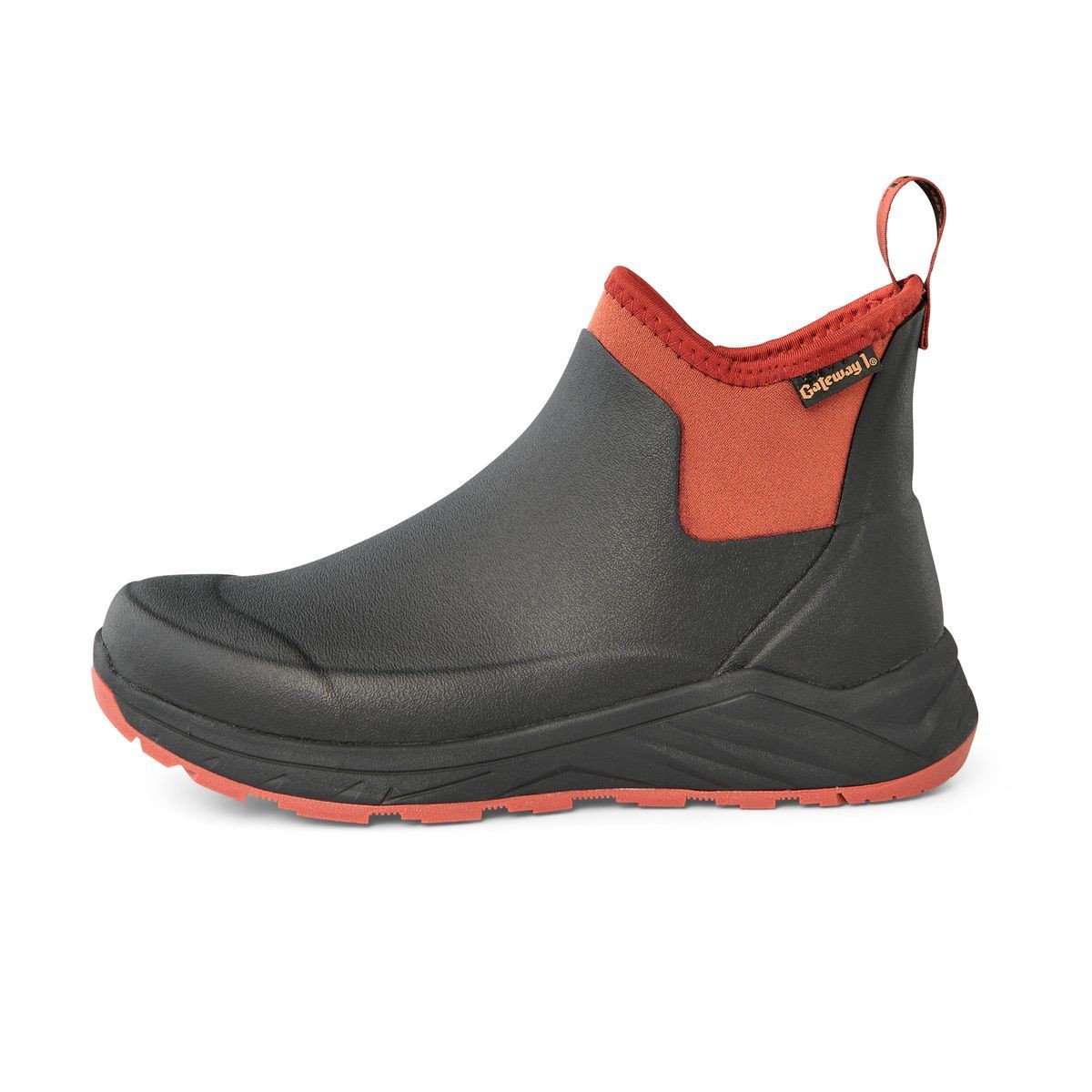 Gateway1 Rainwalker Lady 6" 4 mm – Vandtæt kort gummistøvle til kvinder – Sort