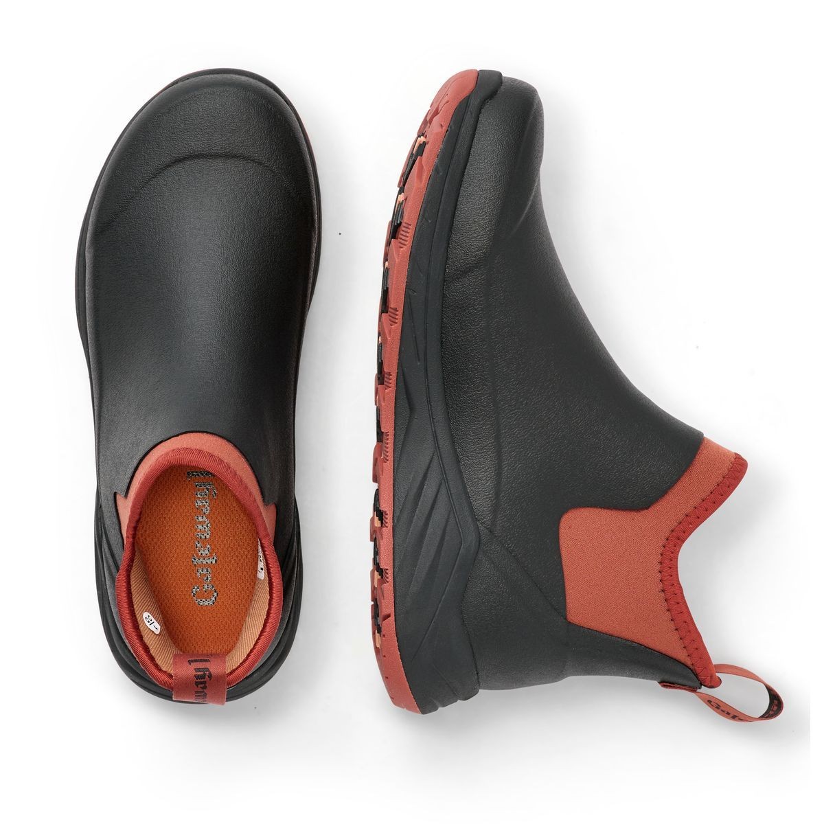 Gateway1 Rainwalker Lady 6" 4 mm – Vandtæt kort gummistøvle til kvinder – Sort