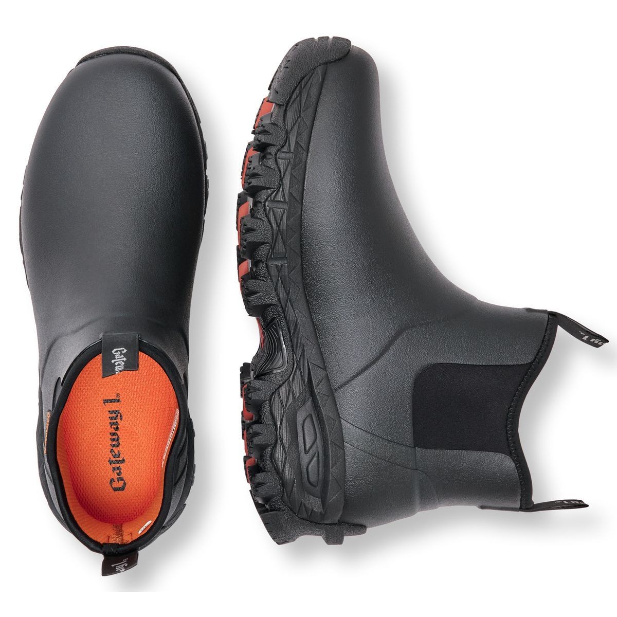 Gateway1 Woodwalker 7" - Let og varm gummistøvle til jagt og outdoor - Sort