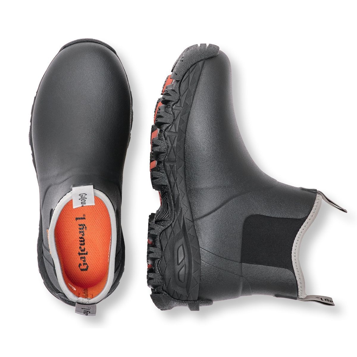 Gateway1 Woodwalker Lady 7" - Let og varm gummistøvle til kvinder - Sort