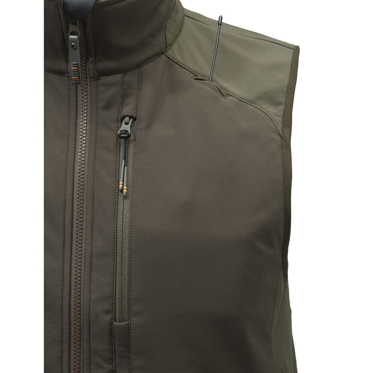 Beretta Butte Softshell Vest – Let og vindtæt jagtvest til mænd – Brownbark/Moss