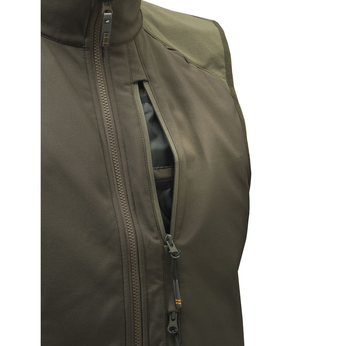 Beretta Butte Softshell Vest – Let og vindtæt jagtvest til mænd – Brownbark/Moss