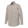 Beretta Bryggen Skjorte - Klassisk bomuldsskjorte til jagt og outdoor - Grey/Brown Check