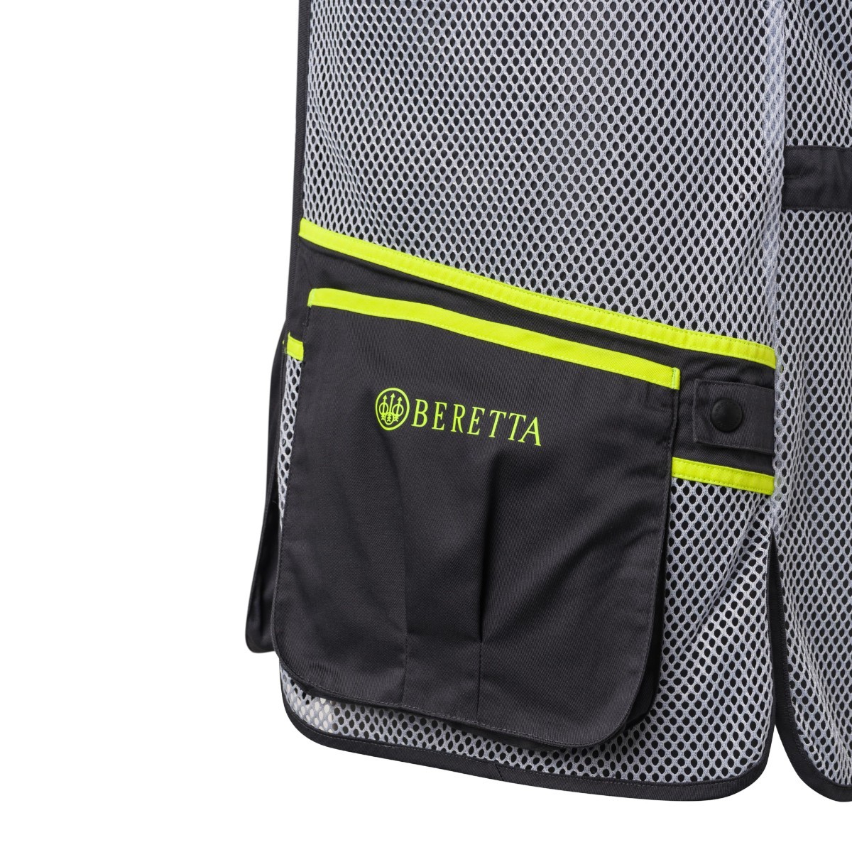 Beretta Full Mesh Skydevest - Sort/Grå Ebony