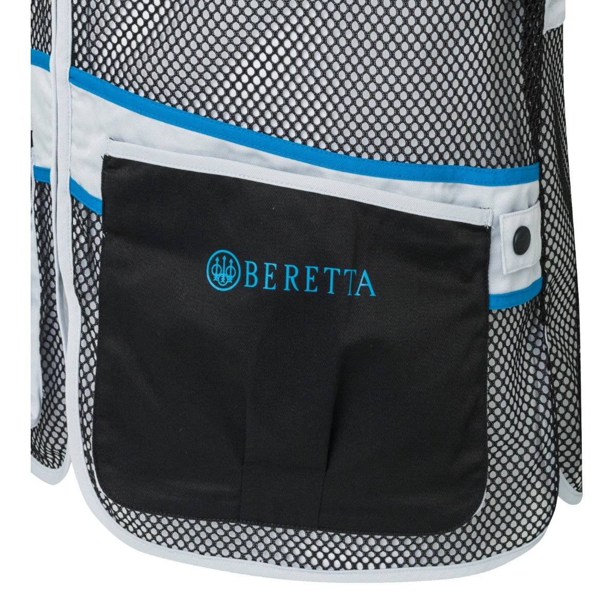 Beretta Full Mesh Skydevest - Sort/Blå Excell