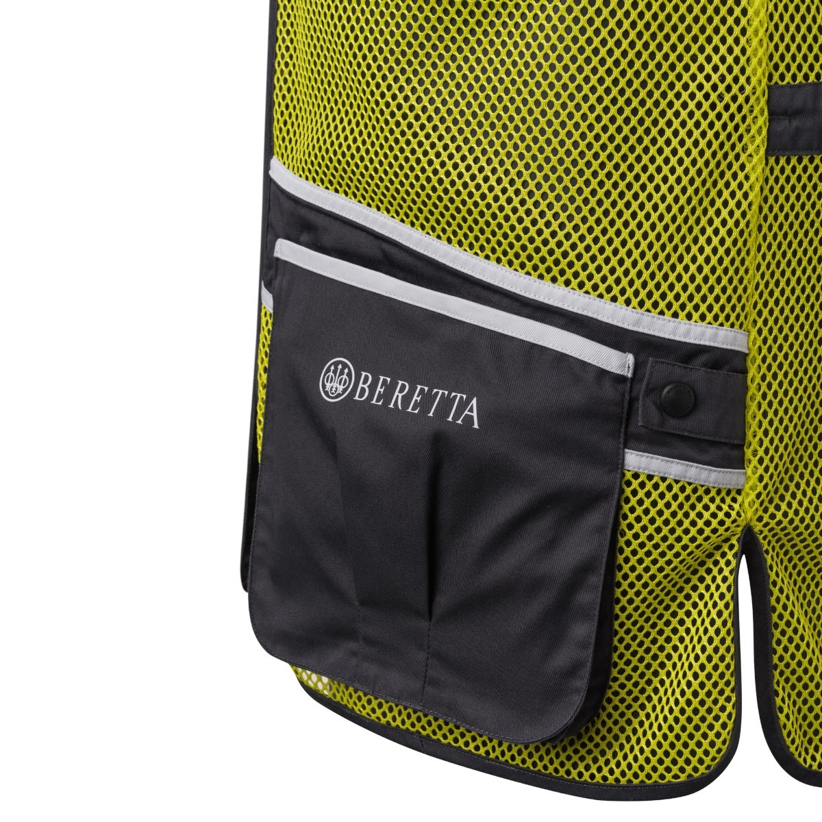 Beretta Full Mesh Skydevest - Grå/Gul