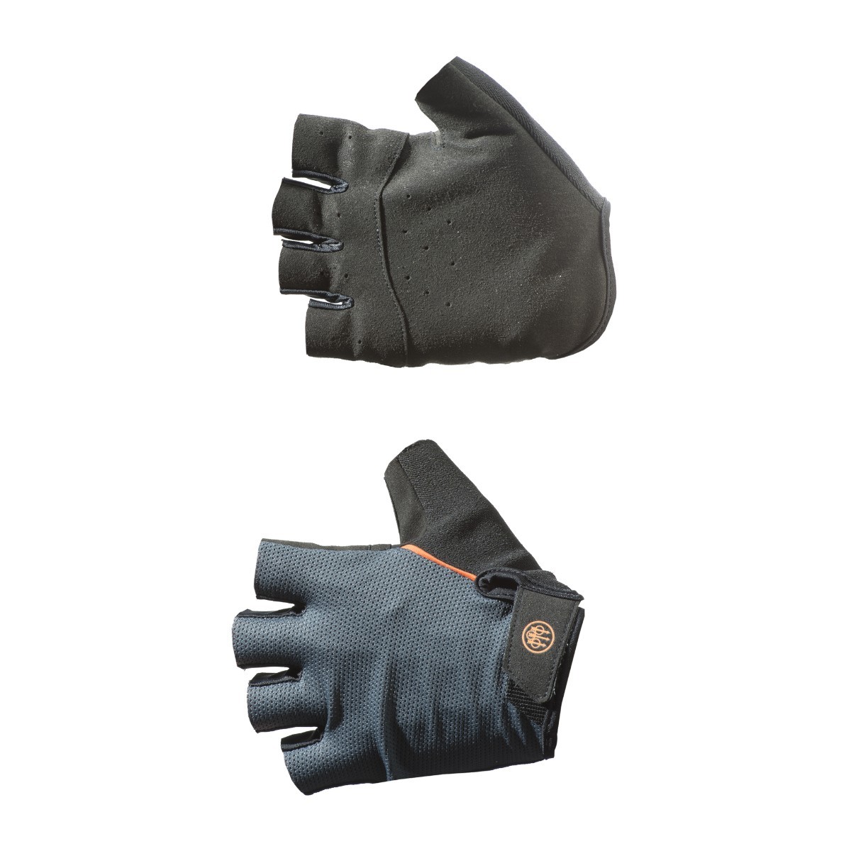 Beretta Pro Mesh Fingerless Skydehandsker - Black & Gray