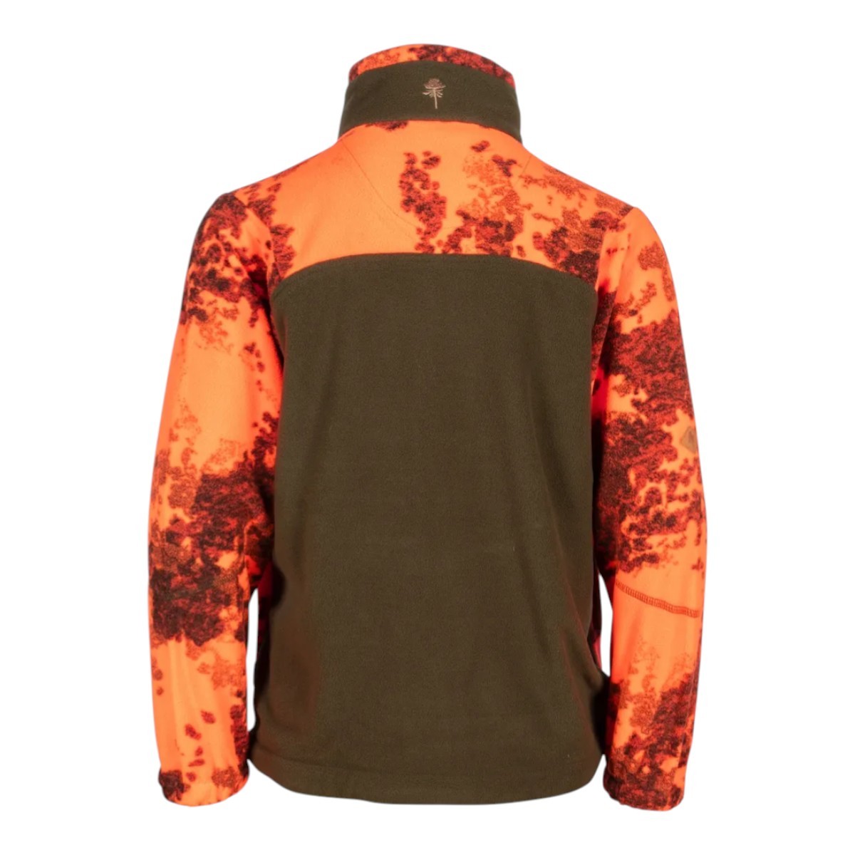 Pinewood Furudal Camou fleecejakke børn - Strata Blaze / H.Green