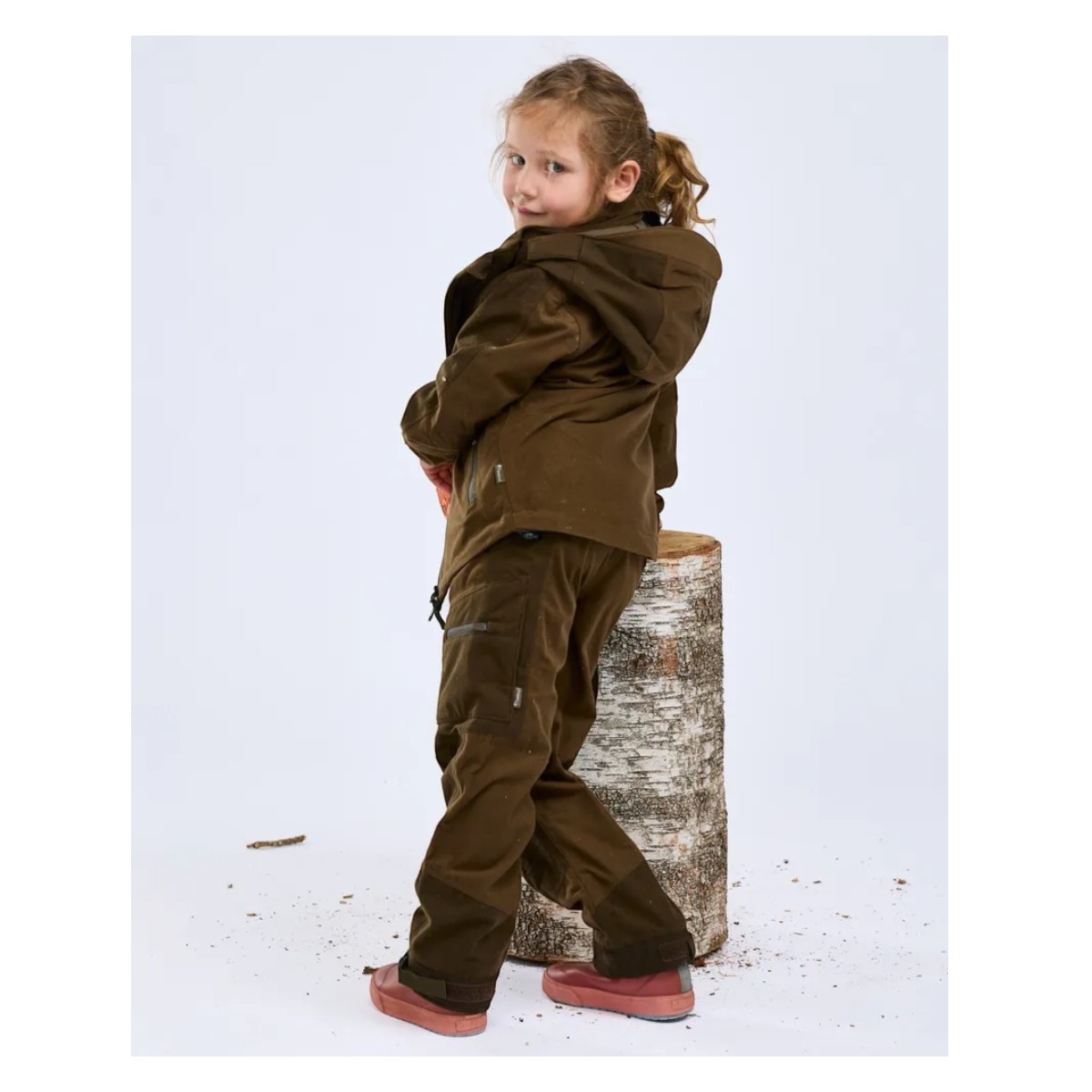 Pinewood Furudal Retriever Active bukser børn - H.Brown/Suede Brown