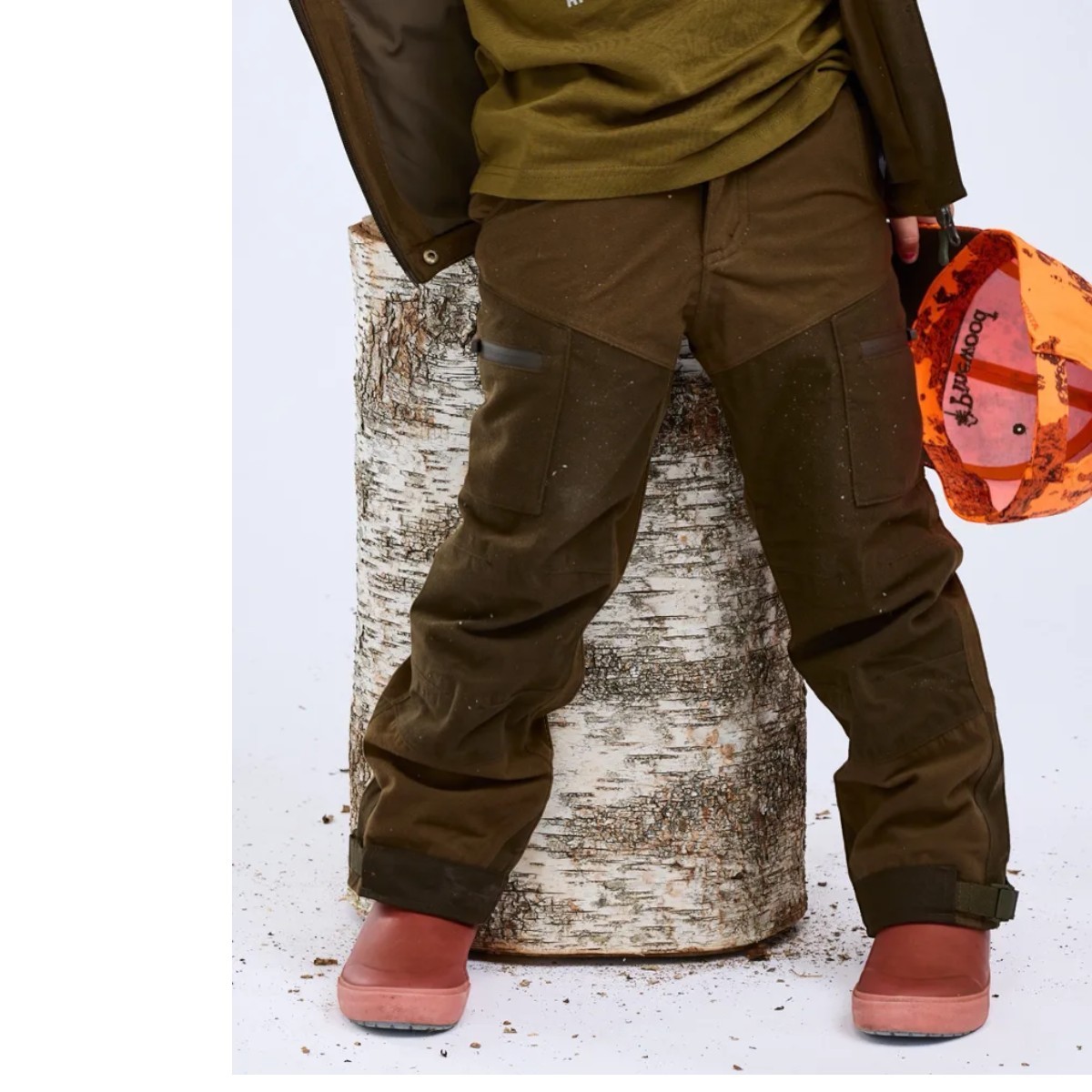 Pinewood Furudal Retriever Active bukser børn - H.Brown/Suede Brown