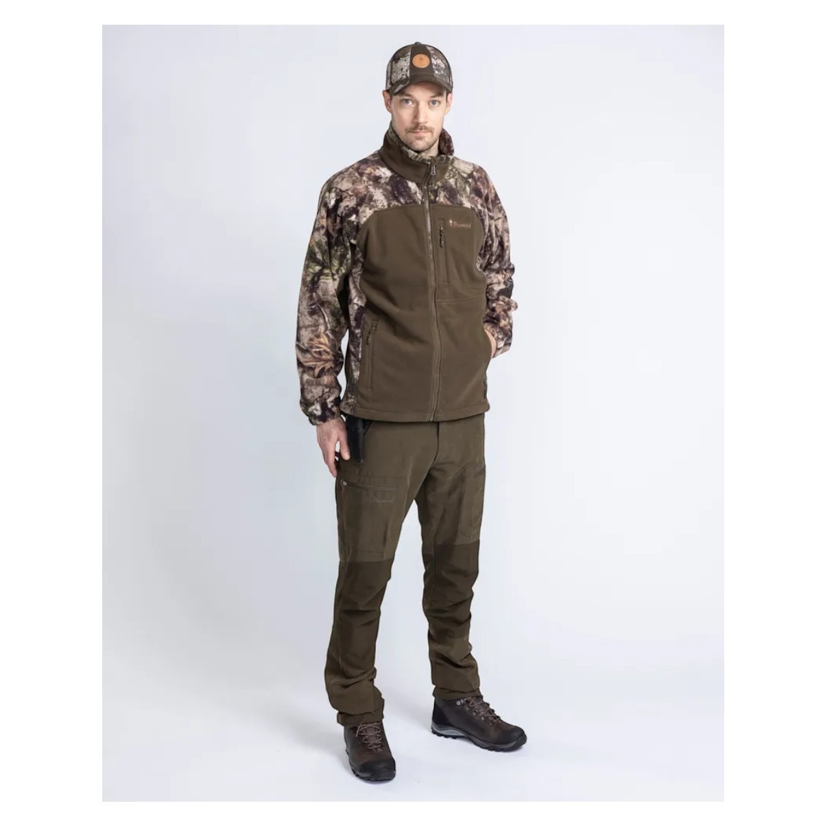 Pinewood Furudal Hunters Camou fleecejakke - Atera Camou/H.Green