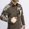 Pinewood Småland Hunters Camou fleecejakke - H.Brown/Strata