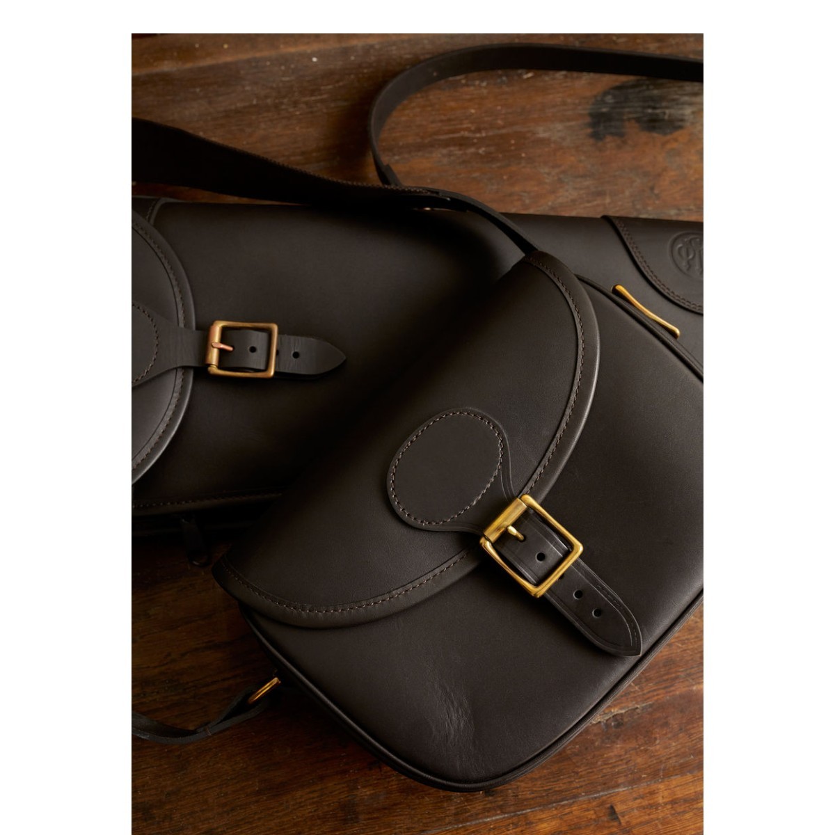 Beretta Terrain EVO patrontaske i læder - 100 patroner