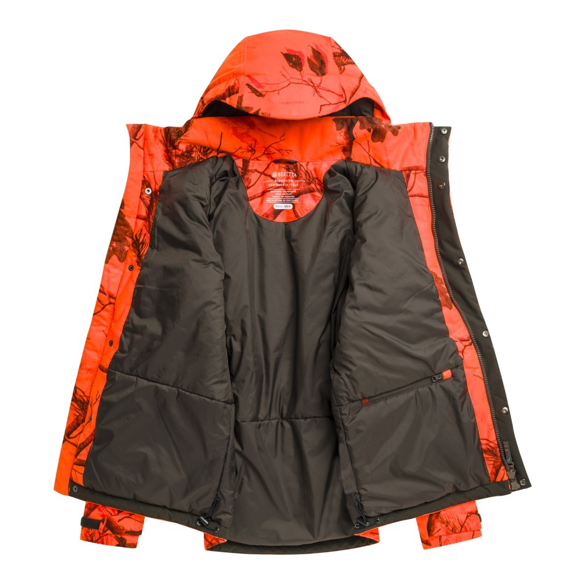 Beretta Mull Insulated trykjagtsjakke - Realtree AP HD Orange