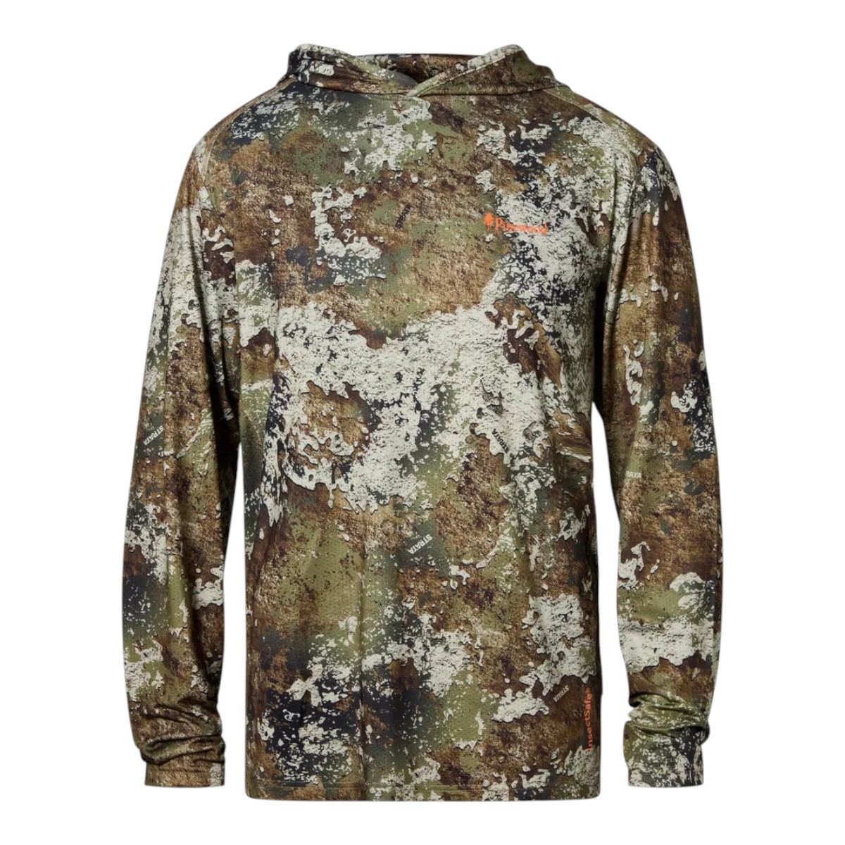 Pinewood Furudal Camou InsectSafe hoodie - Strata