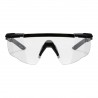 Wiley X Saber Advanced Skydebriller - Matsort stel med Clear linse