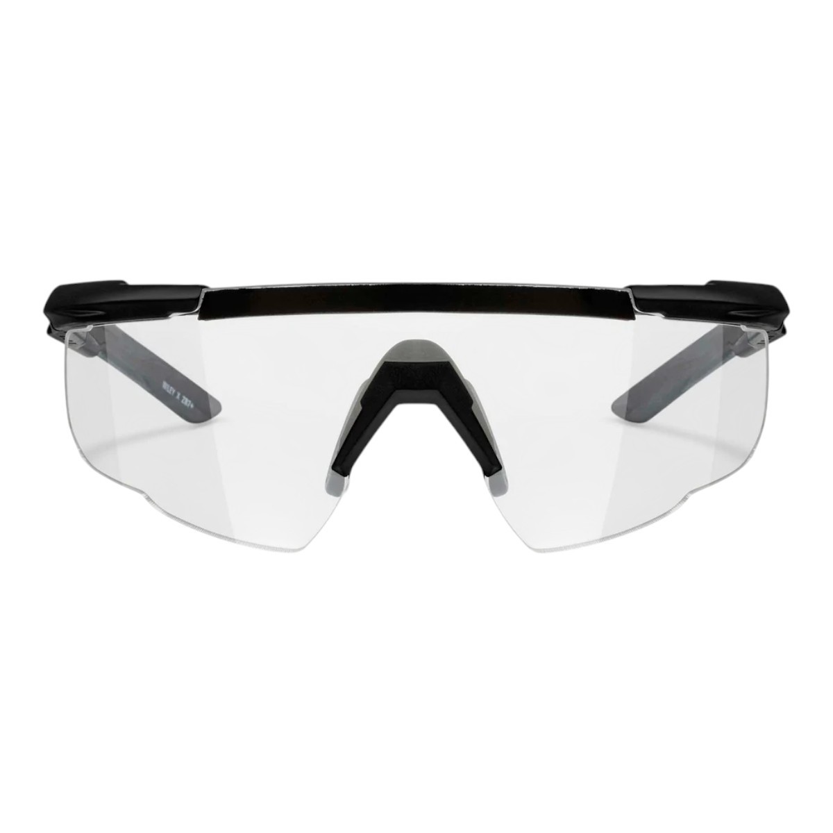 Wiley X Saber Advanced Skydebriller - Matsort stel med Clear linse