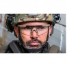 Wiley X Saber Advanced Skydebriller - Mat sandfarvet stel med Smoke, Clear og Light Rust