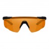 Wiley X Saber Advanced Skydebriller - Matsort stel med Light Rust linse