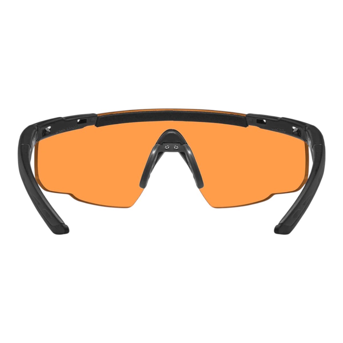 Wiley X Saber Advanced Skydebriller - Matsort stel med Light Rust linse